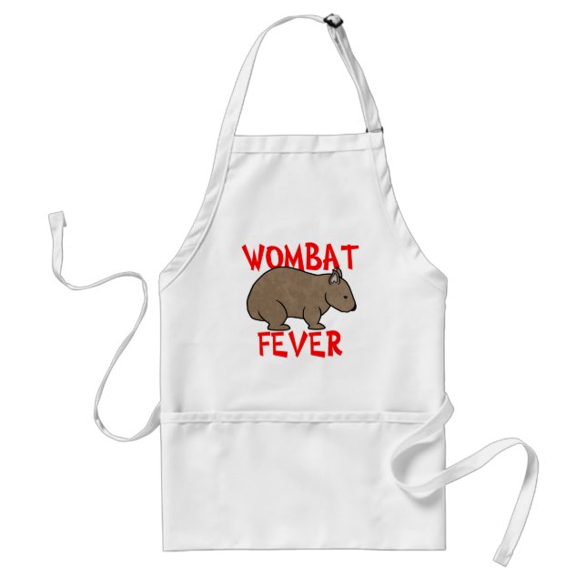 Tablier Fièvre de wombat (Devant)