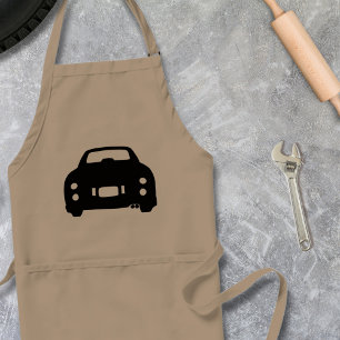 Tablier Figaro voiture Figaro Silhouette Garage Apron