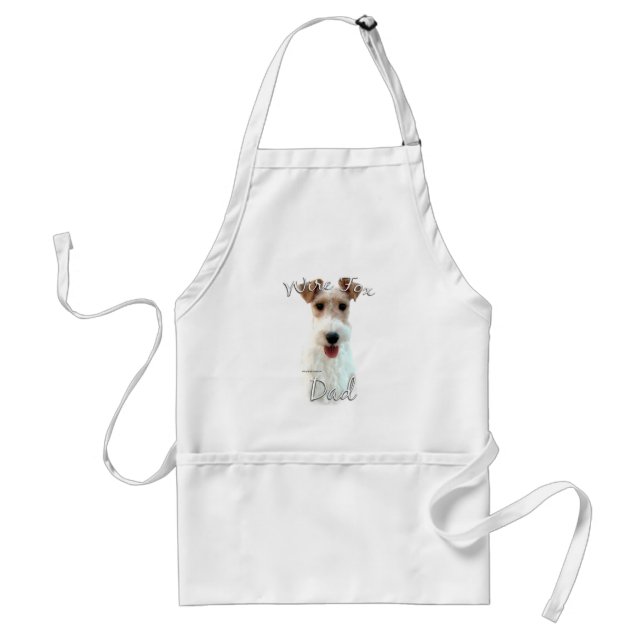 Tablier Fil Fox Terrier Papa 2 (Devant)
