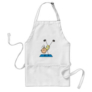 Tablier Fille Bâton Faisant des Saltoirs Tshirts et Cadeau