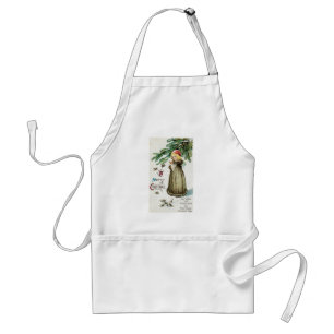 Tablier Fille de "Joyeux Noël"