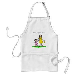 Tablier Fille de maman Apron (Brunette)