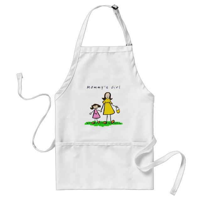Tablier Fille de maman Apron (Brunette) (Devant)