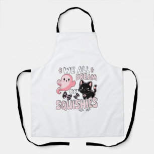Tablier Filles Chat Rose Halloween Squishy Nous Rêvons Tou