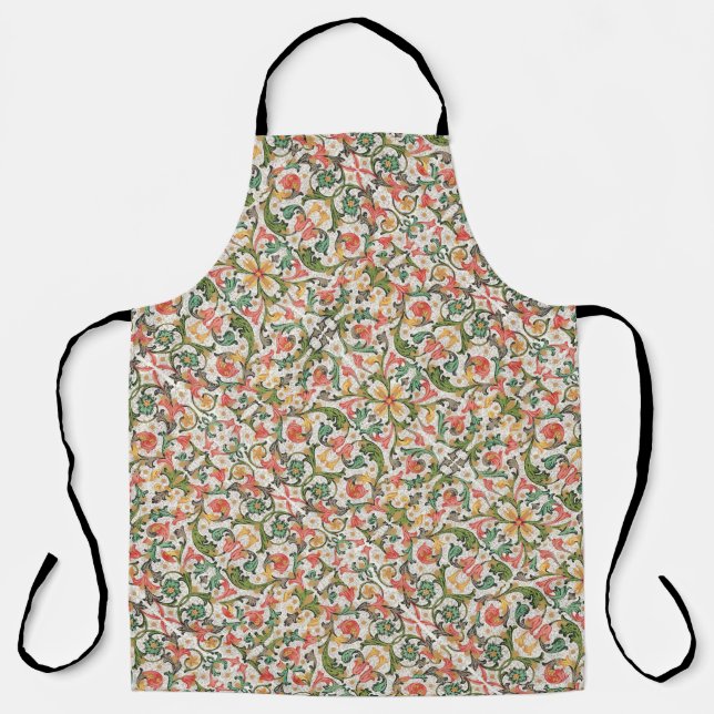 Tablier Fioritures Florentines Italiennes (Recto)
