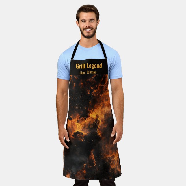 Tablier Firestorm Grill Hommes (Porté)