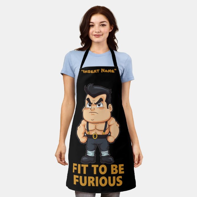 Tablier Fit to be Furious (Porté)