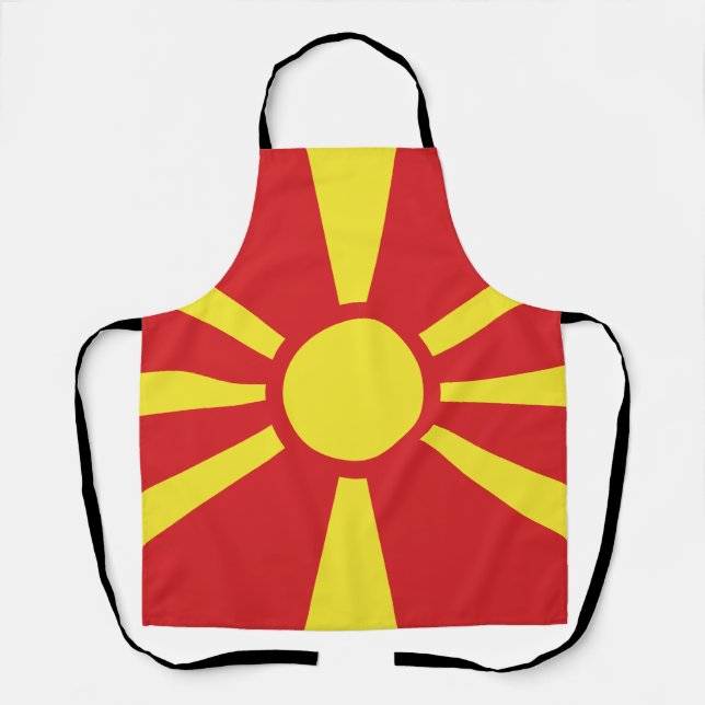 Tablier Flag de Macedonia (Recto)