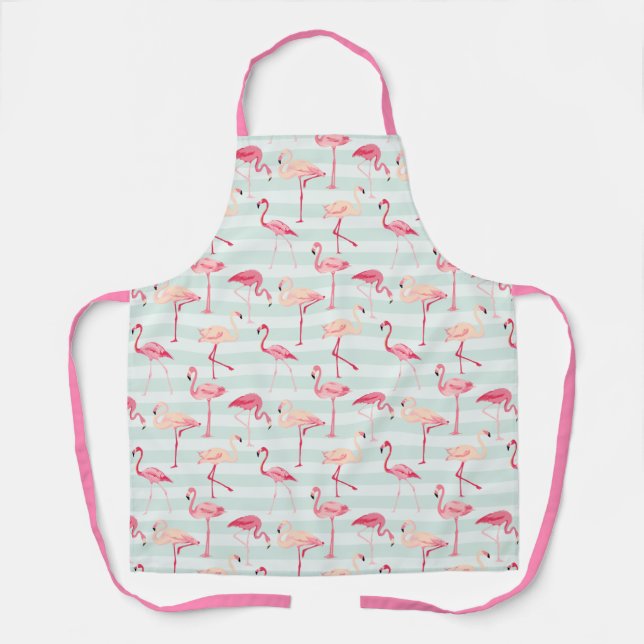 Tablier Flamant rose Apron (Recto)