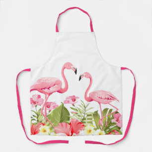 Tablier Flamants roses