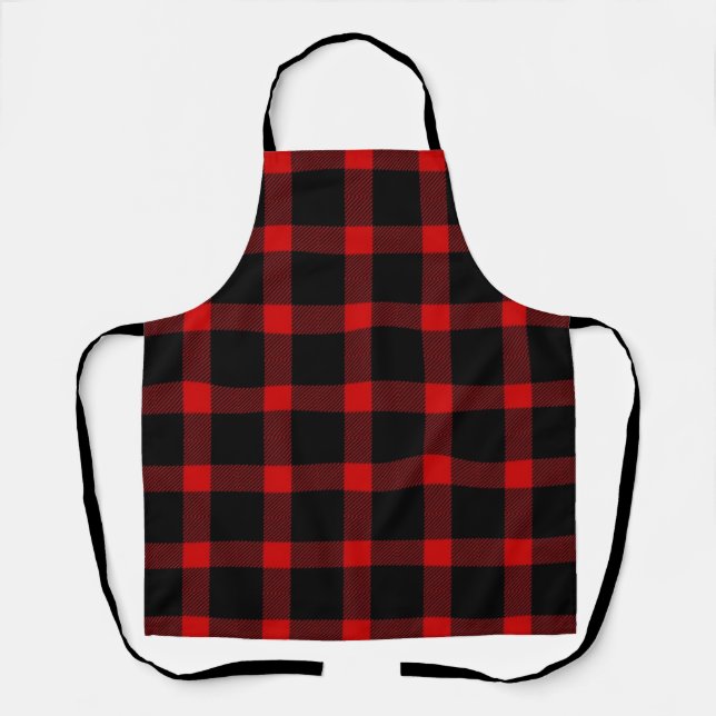 Tablier flanelle de Noël (Recto)
