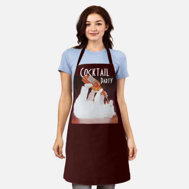 TABLIER FLASCON DE BIÈRE POLAIRE À BOIRE APRON (Porté)