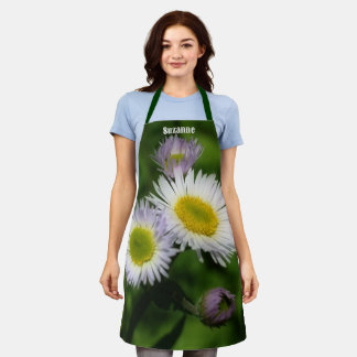 Tablier Fleabane sauvage Fleurs de marguerite Nature Perso
