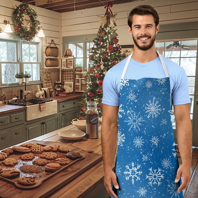 Tablier Flèches blanches Sapphire Blue (Créateur téléchargé)