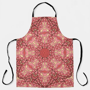 Tablier Fleur Abstraite Ethnique, Mandalas Sans Seamless.