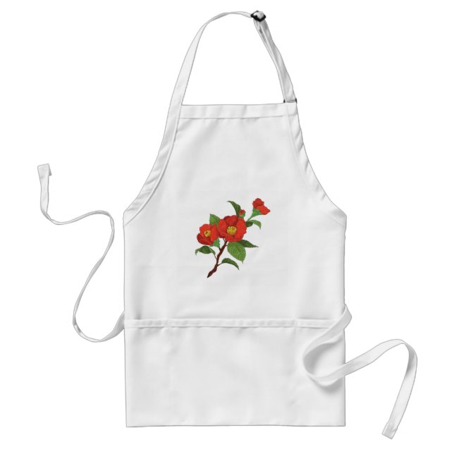 Tablier fleur Apron (Devant)