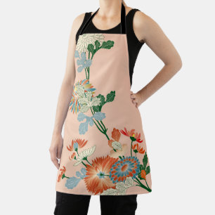 Tablier Fleur Chrysanthemum, Design japonais