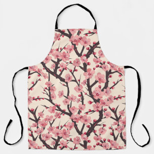Tablier Fleur de Cerisier Rose Sakura Japonaise Branche So