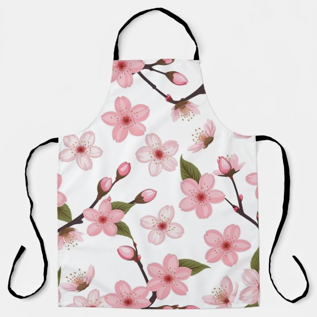 Tablier Fleur de cerisiers (Recto)