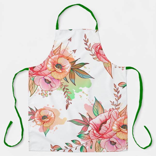 Tablier fleur de printemps (Recto)