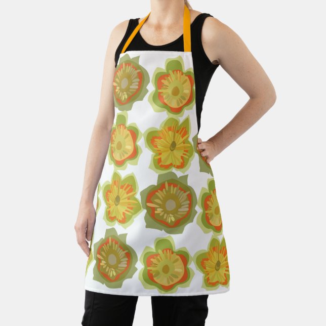 Tablier Fleur de Tulipier Floral  (Insitu)