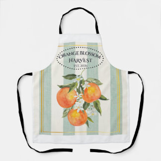 Tablier Fleur d'Oranger - Label Citrus Méditerranéen