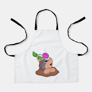 Tablier Fleur Mole Earth