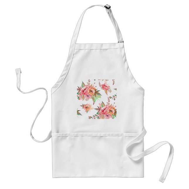 Tablier fleur printanière (Devant)