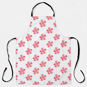 Tablier Fleur rose Tropical