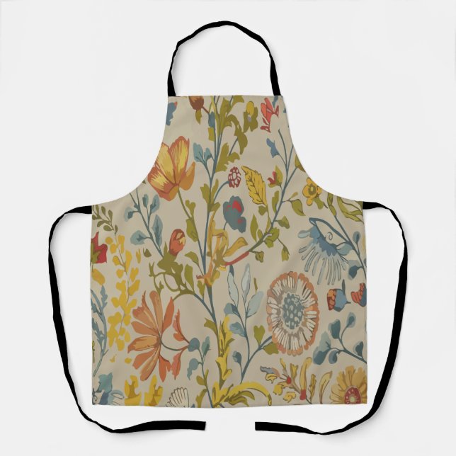 Tablier Fleurs (Recto)