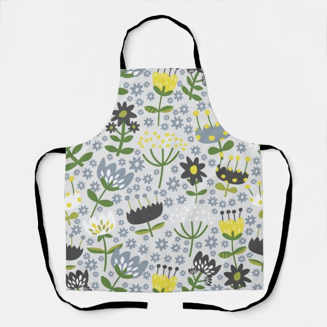Tablier fleurs (Recto)