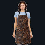 Tablier Fleurs Brown Western Cowgirl<br><div class="desc">Western Cowgirl Brown Fleurs bohème</div>