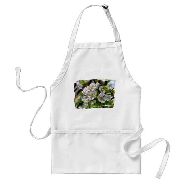 Tablier Fleurs d'Apple (Devant)