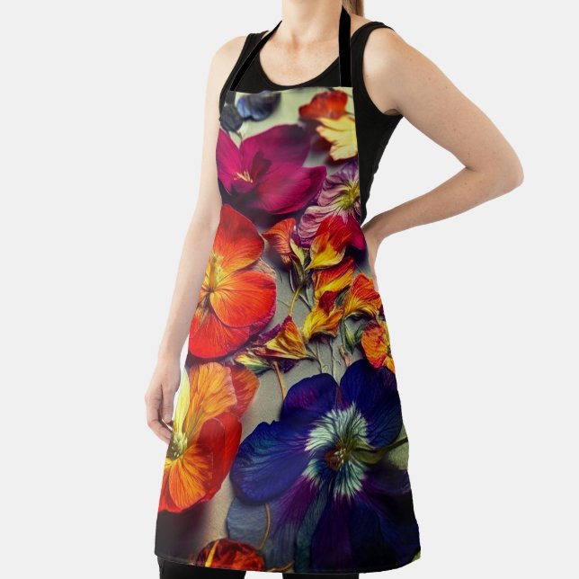 Tablier Fleurs d'art (Insitu)