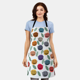 Tablier Fleurs de Coupe Scandi