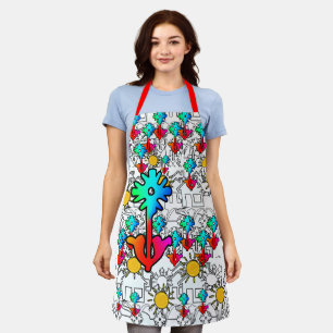 Tablier Fleurs de la maison Soleil