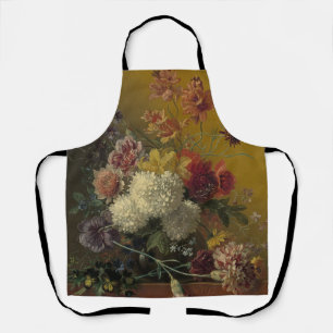Tablier Fleurs de maître hollandais antique Georgius van O