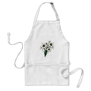 Tablier Fleurs d'edelweiss