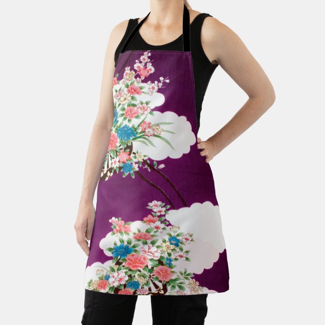 Tablier Fleurs, design japonais (Insitu)