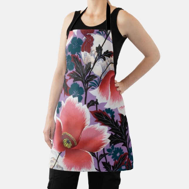 Tablier Fleurs, design japonais (Insitu)