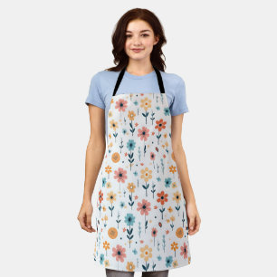 Tablier Fleurs mignonnes Motif Floral