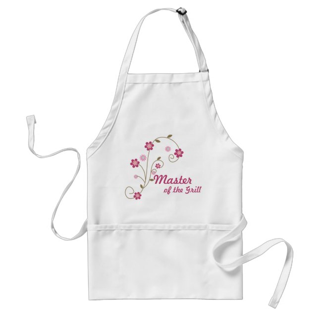 Tablier Fleurs Roses (Devant)
