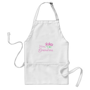 Tablier Fleurs roses Nouveaux T-shirts et cadeaux grand-mè