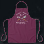 Tablier Flippin Awesome Papa BBQ Père Personnalisé<br><div class="desc">Cute Flippin' Un design de papa génial qui fait un grand cadeau pour un cuisinier ou un chef papa dans votre vie.</div>