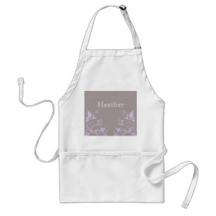 Tablier floral à papillon Lilac