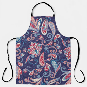 Tablier Floral Ethnique : Abstrait Oriental Sans Seamless.