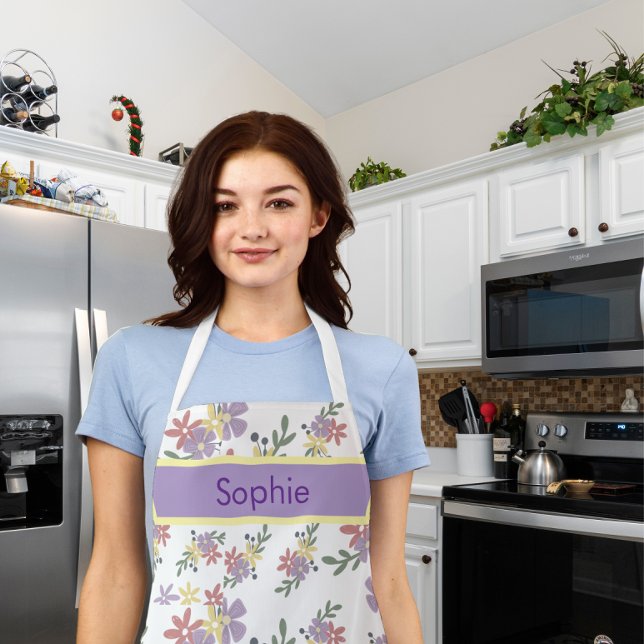Tablier Floral print charismatic appron  (Créateur téléchargé)
