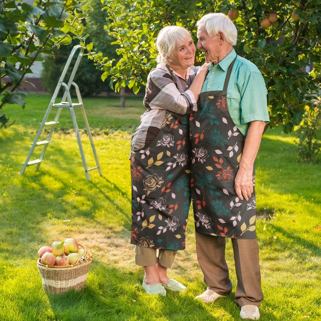 Tablier Floral rose (Créateur téléchargé)