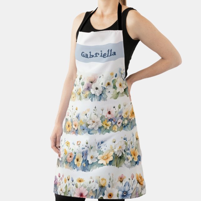 Tablier Floral Serenity Apron (Insitu)