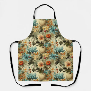 Tablier Floral Thanksgiving Motif Vintage (5)